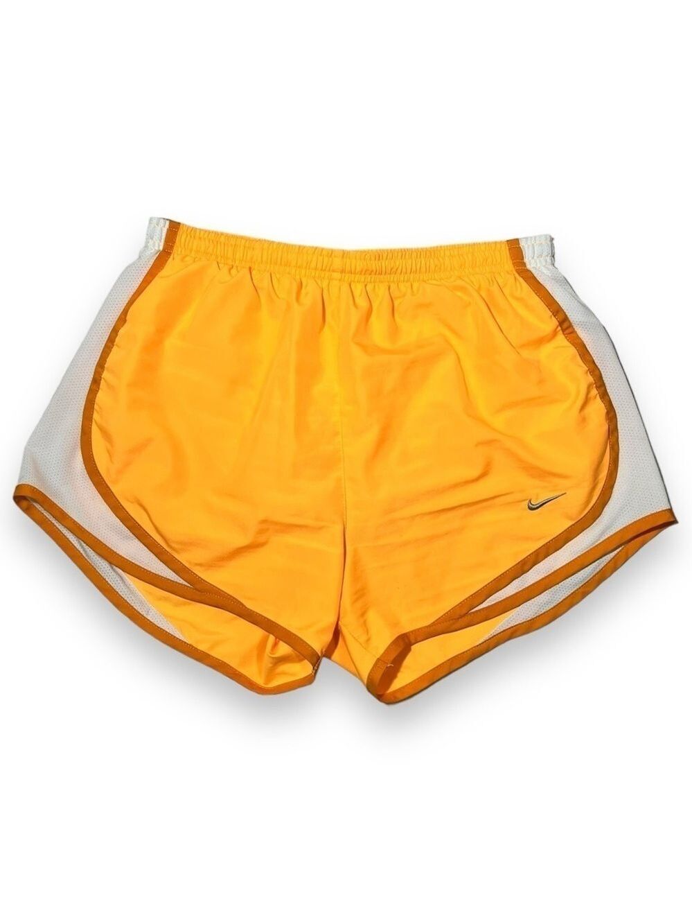 Nike Women’s Tempo Running Shorts Orange White Size Small